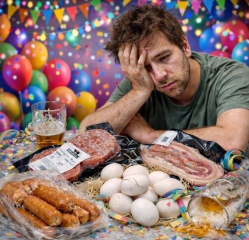 Carnaval anti-kater tasje