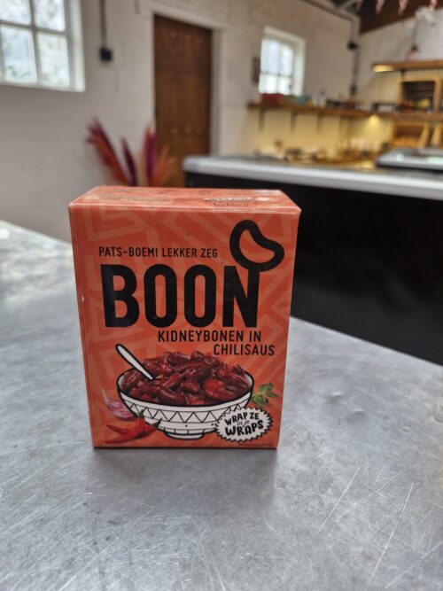 Kidneybonen in chilisaus