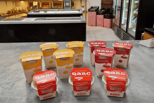 Barbekoe boerderijwinkel zuivel